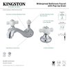 Kingston Brass KS941CX 8 to 16" Widespread Bathroom Faucet, Polished Chrome KS941CX